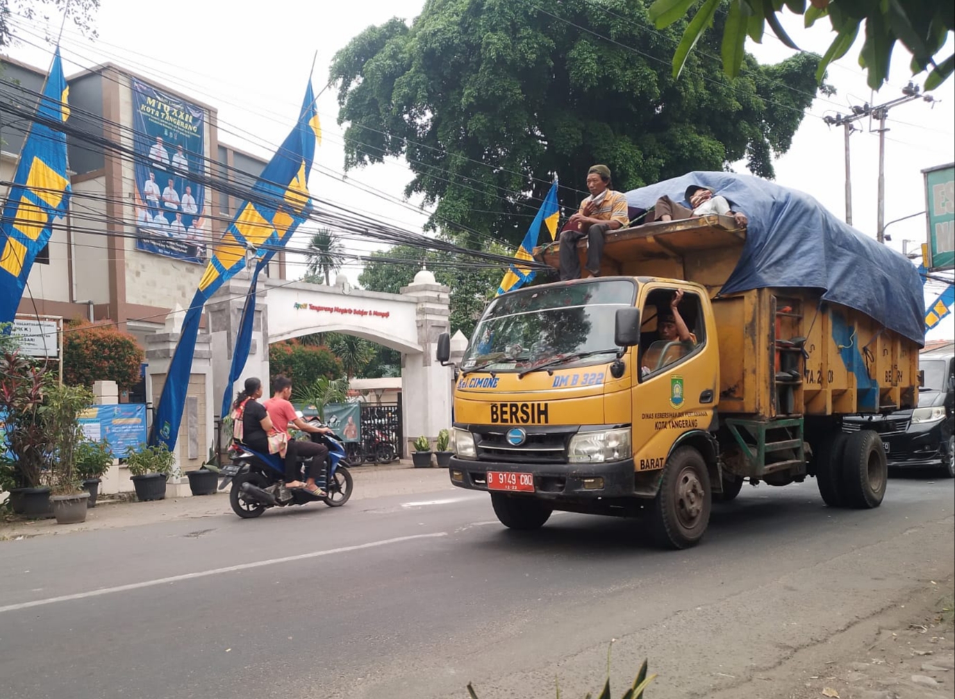 Kebersihan kota tangerang