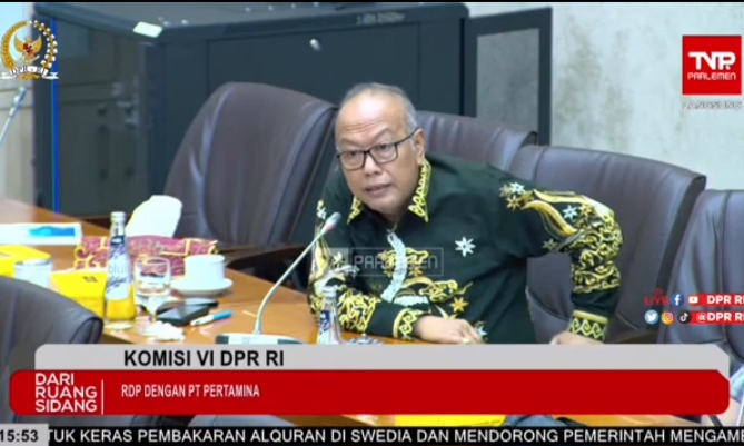 Komisi VI DPR RI Ananta Kritisi Bos Pertamina Soal Izin Agen Gas di Banten