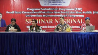 Seminar Nasional FISIP UMT Ananta Wahana Sebut Pancasila Pengikat dan Pemersatu Bangsa Indonesia