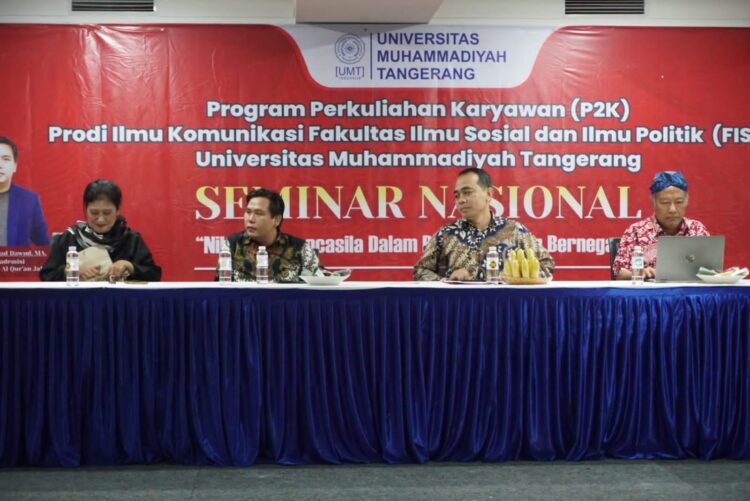 Seminar Nasional FISIP UMT Ananta Wahana Sebut Pancasila Pengikat dan Pemersatu Bangsa Indonesia