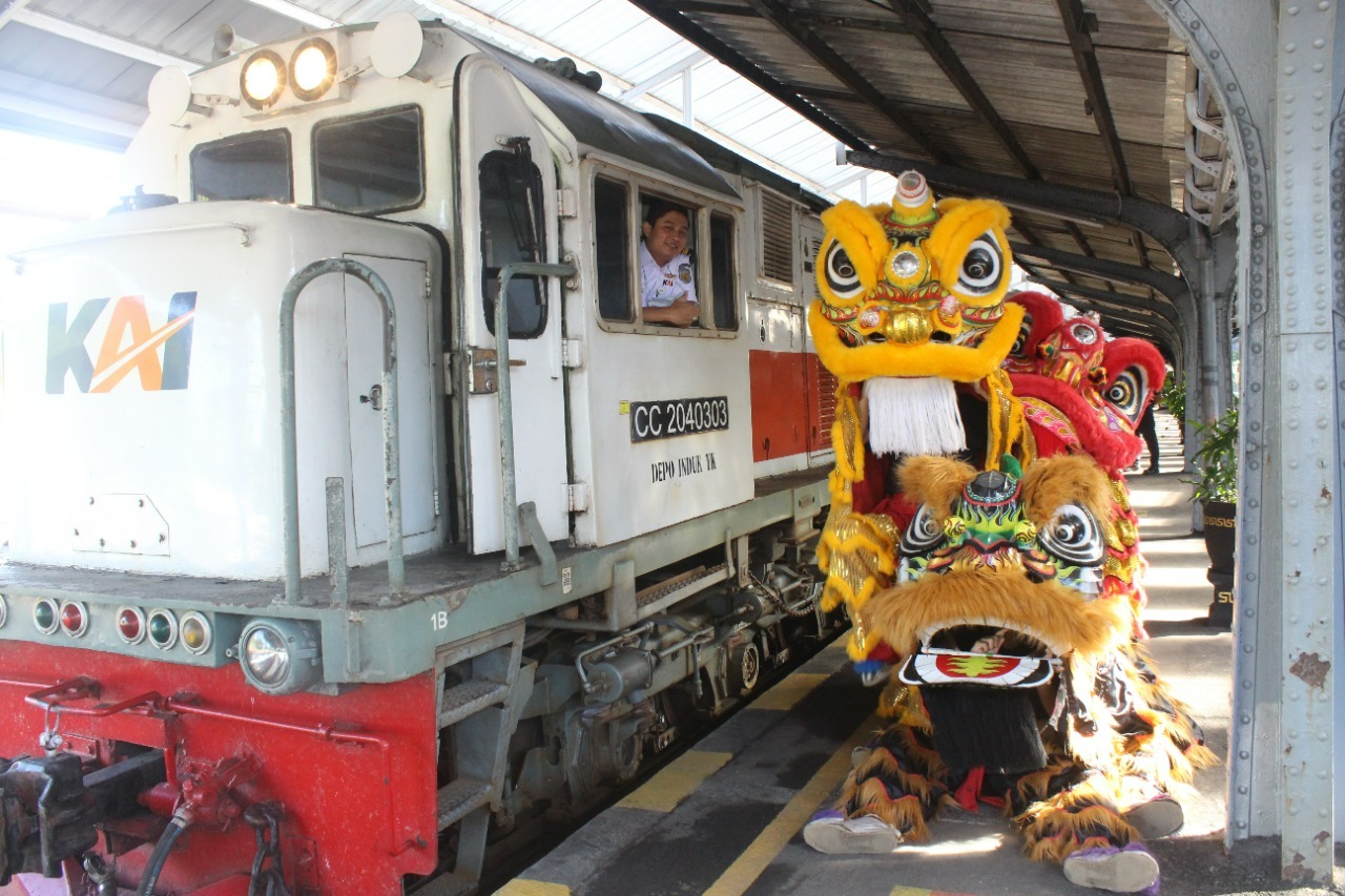 466 Ribu Orang Gunakan Kereta Api Selama Libur Long Weekend Imlek