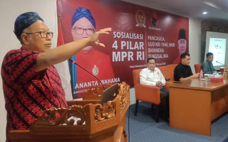 Sosialisasi 4 Pilar MPR RI Pancasila Sebagai Jalan Hidup Bangsa Indonesia