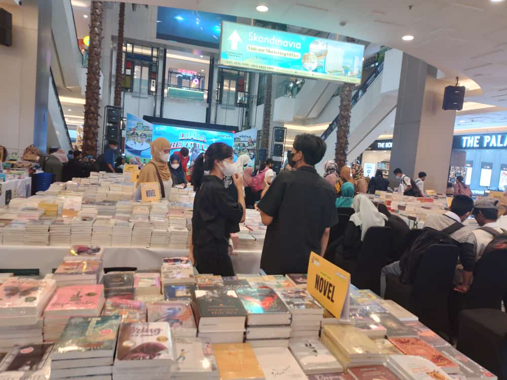 Festival literasi Jalbya Kota Tangerang di Mall Atrium Tangcity Kota Tangerang Banten