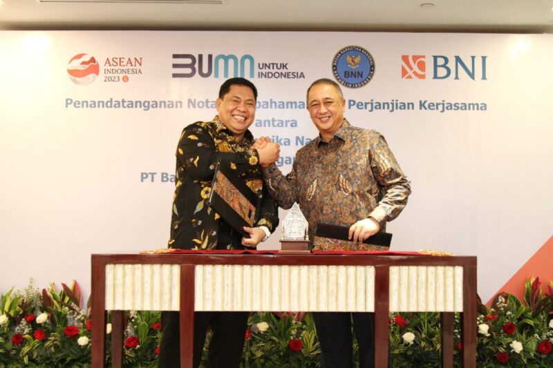 Perkuat Sosialisasi Penyalahgunaan Narkotika, BNI Kerja Sama dengan BNN RI