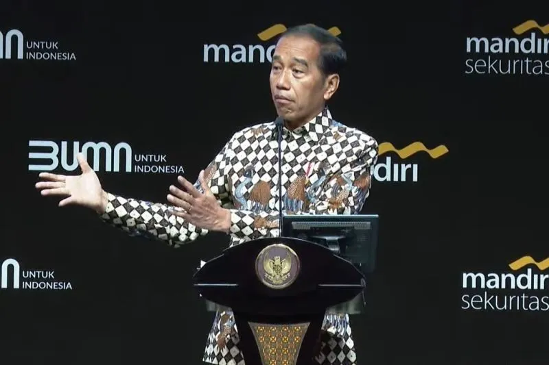 Presiden apresiasi pertumbuhan kredit dan laba Bank Mandiri