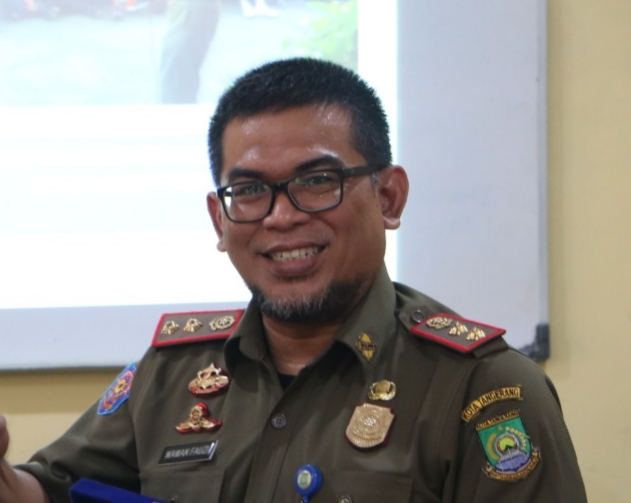 Kepala Satpol PP Kota Tangerang Wawan Fauzi