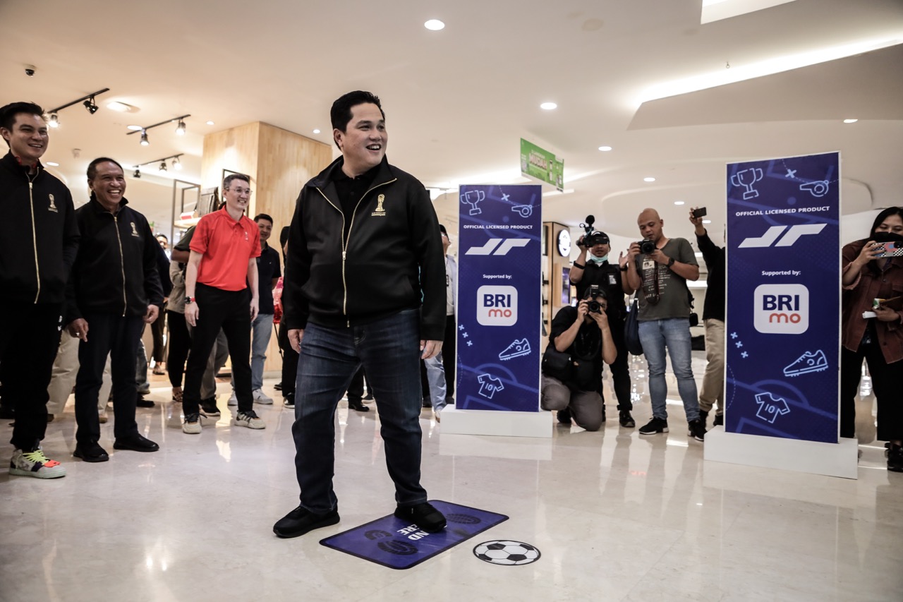 Erick Thohir Ajak Masyarakat Meriahkan FIFA U-20 World Cup 2023, BRImo Hadirkan Promo Menarik Pembelian Merchandise