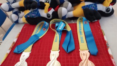 Medali dan Maskot pada Porprov Banten ke VI tahun 2022