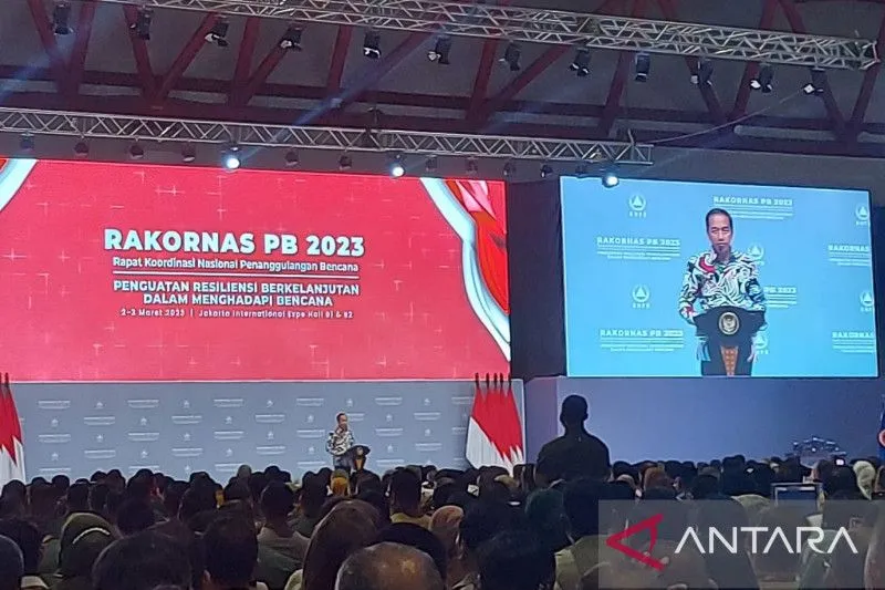 Presiden Jokowi Minta Pemda Masukkan Risiko Bencana ke Rencana Pembangunan