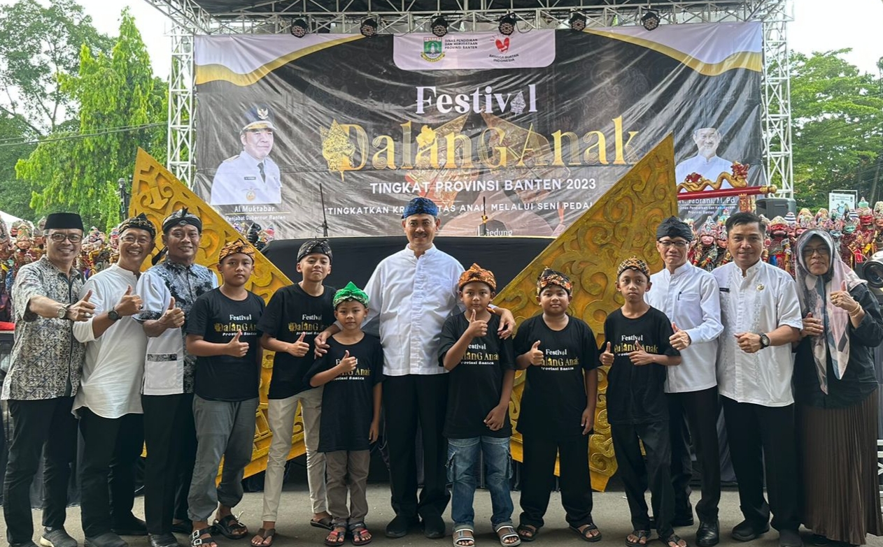 Lestarikan Budaya Nasional, Pemprov Banten Gelar Festival Dalang Anak 2023