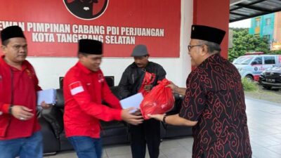 Kader PDIP Tangsel Kompak Antarkan Ananta Jadi Senator