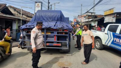 Siswi Salahsatu SMA Tewas Terlindas Truk di Panongan Tangerang