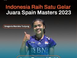 BNI Bangga atas Prestasi Atlet Bulutangkis Indonesia di Spain Masters 2023