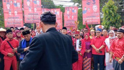 Ananta Wahana Dampingi 55 Bacaleg PDIP Kabupaten Tangerang Daftar ke KPU