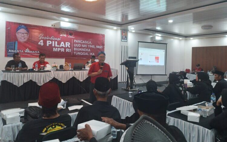 Sosialisasi 4 Pilar MPR RI Jawara Banten Diberi Pemahaman Soal Pancasila