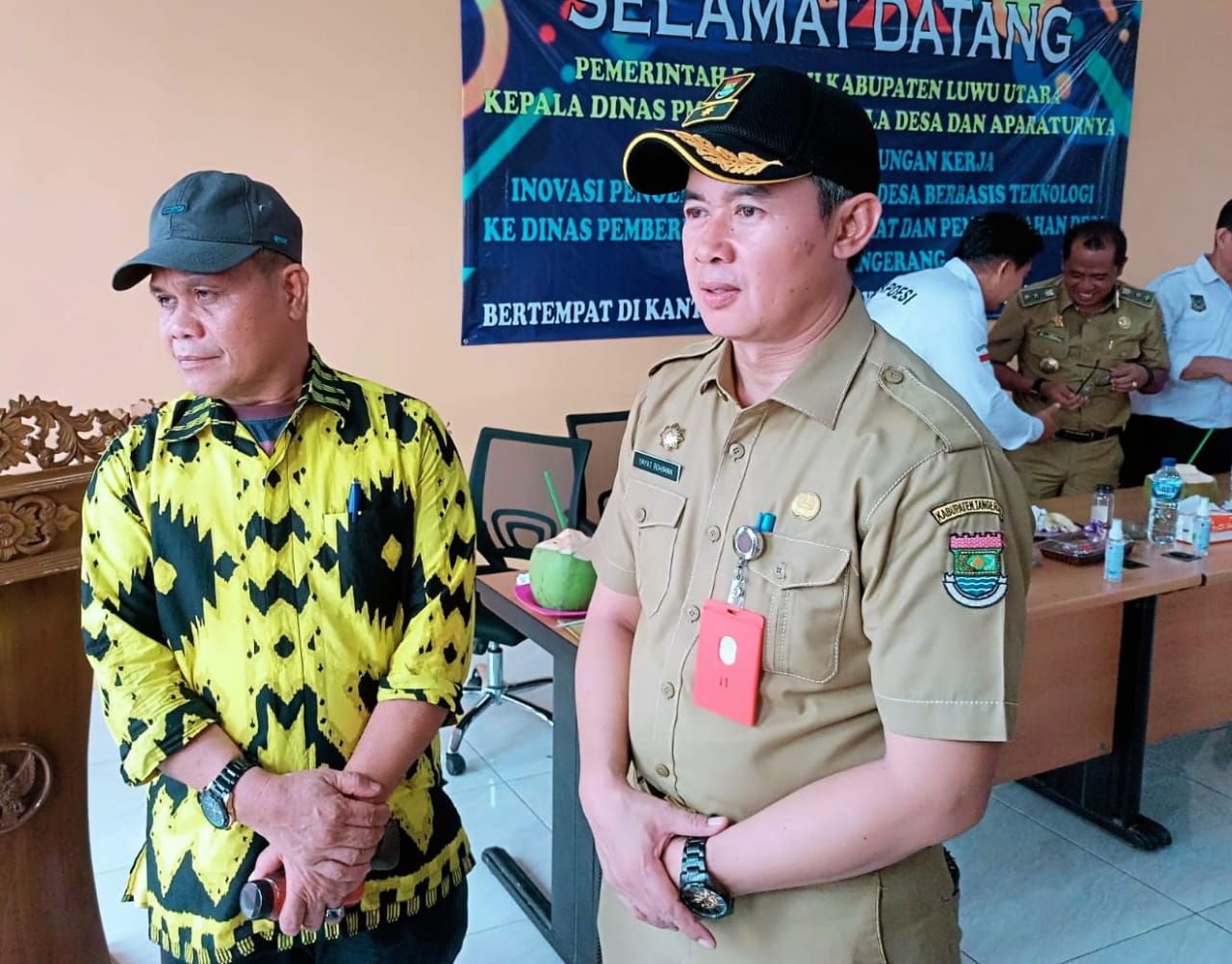 Kepala Dinas Pemberdayaan Masyarakat dan Pemerintahan Desa Kabupaten Tangerang Yayat Rohiman