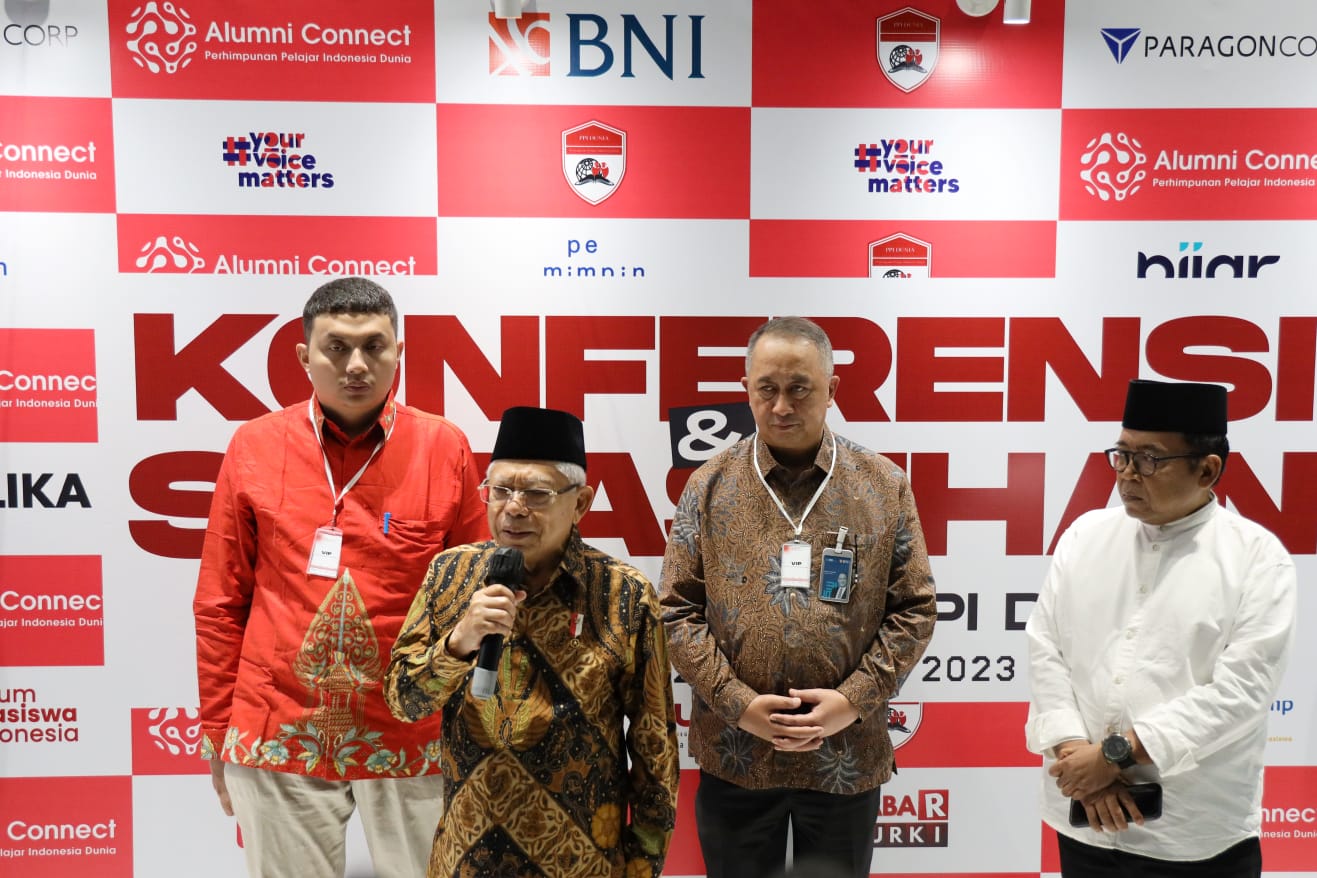 Buka Alumni Connect PPI Dunia, Wapres Minta Generasi Muda Dorong Semangat Bangun Negeri