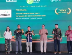 Dirut Dahana sabet penghargaan Top Leader on CSR Commitment 2023