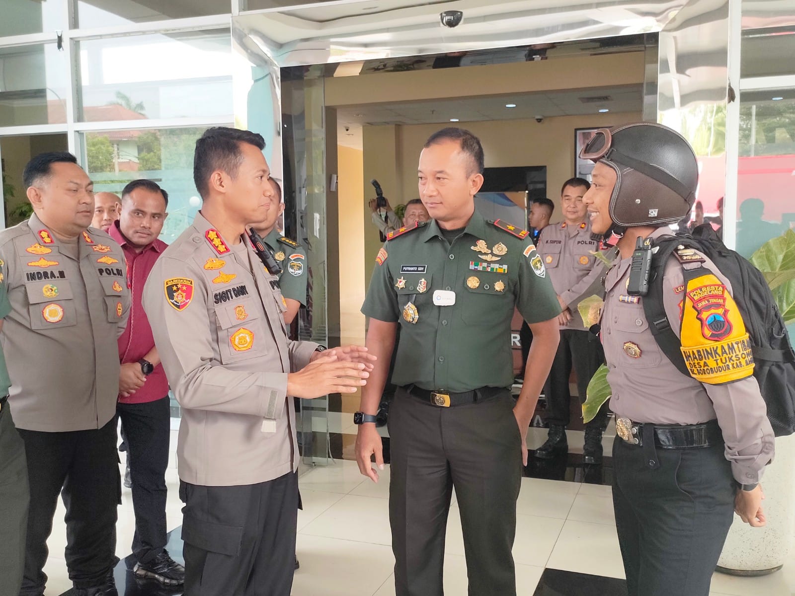 Komandan Korem 052 Wijayakrama, Brigjen TNI Putranto Gatot Sri Handoyo, S.Sos,mm