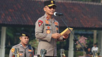 Wakapolda Banten Pimpin Apel Deklarasi Polisi RW Polresta Tangerang