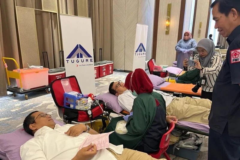 Peringati Hari Donor Darah Sedunia, Tugure Gelar Kegiatan Donor Darah