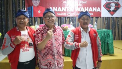 Ganjar dan Ananta Jadi “Paket Komplit” Relawan Raih Kemenangan Pemilu 2024 di Banten