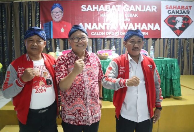 Ganjar dan Ananta Jadi Paket Komplit Relawan Raih Kemenangan Pemilu 2024 di Banten