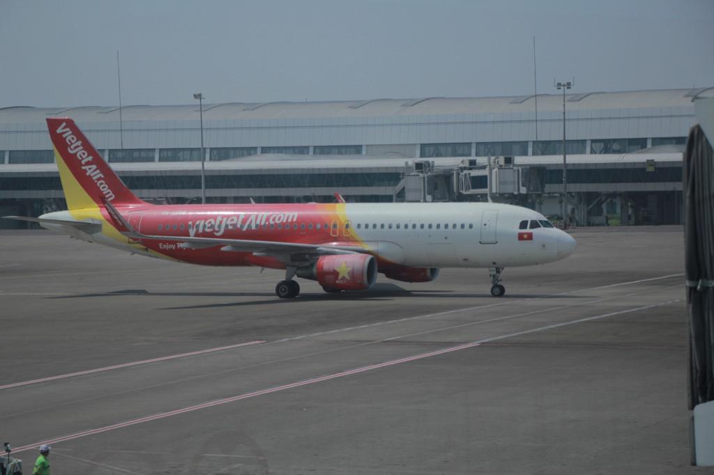 Salah satu pesawat yang akan memberikan pelayanan penerbangan internasional melalui Bandara Soekarno Hatta