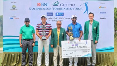 BNI-Ciputra Golfpreneur Tournament 2023 Dorong Pegolf Indonesia untuk Lompat Lebih Tinggi ke Kancah Dunia