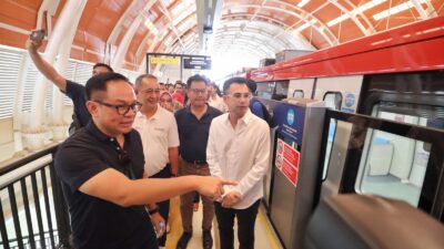 Wamen Tiko Kunjungi LRT Jabodebek, Pastikan Integarasi dan Kemudahan Akses