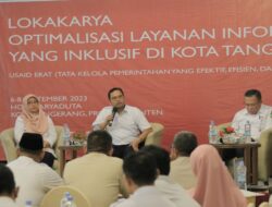 Wali Kota Tangerang Imbau PPID Berikan Informasi Transparan Kepada Masyarakat