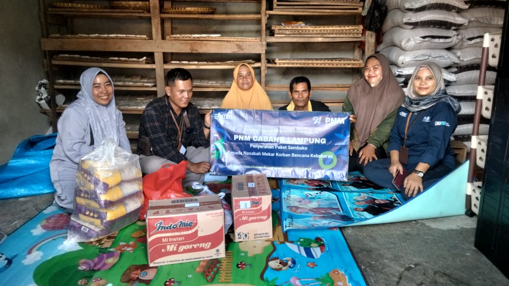 Tingkatkan Pembiayaan Pada Nasabah, PNM Lampung Gelar Program PNM Peduli Yang Menyentuh Masyarakat Luas