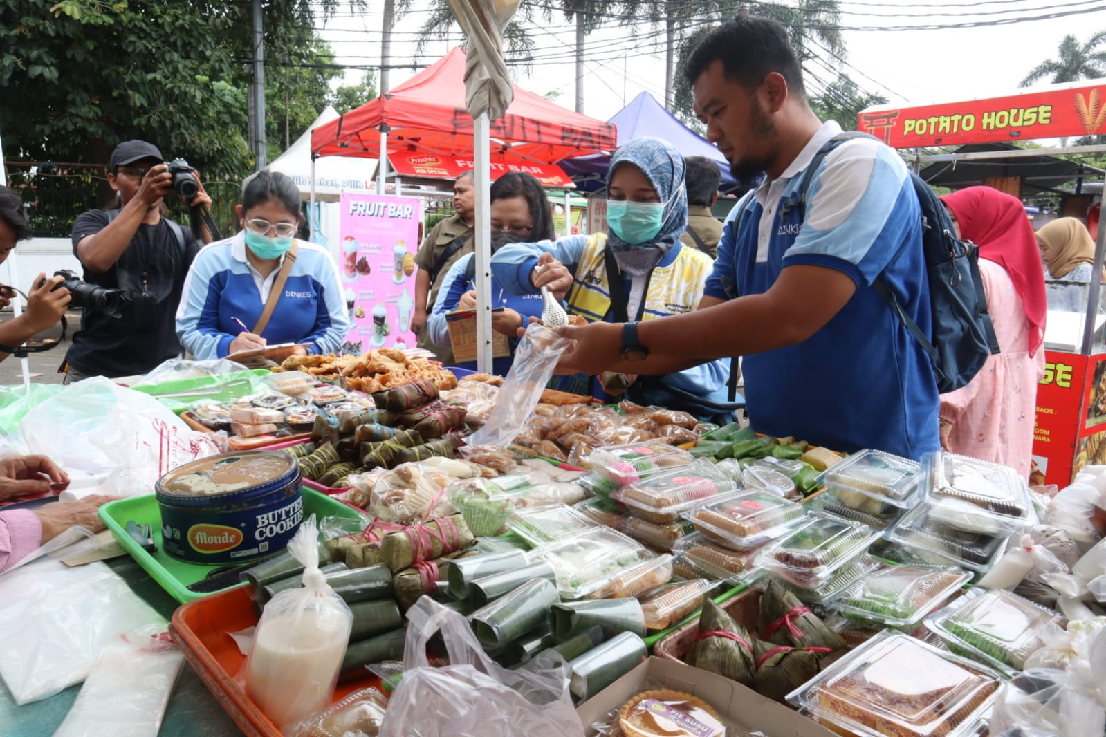 Dinkes Kota Tangerang Uji Laboratorium Takjil