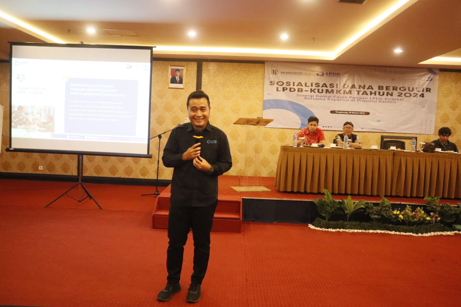 Sosialisasi Kemenkop UKM: LPDB Siap Bantu UMKM dan Koperasi di Banten