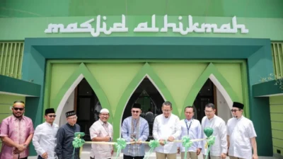 Pegadaian Resmikan Masjid Al Hikmah di Rest Area Tol Trans Sumatera