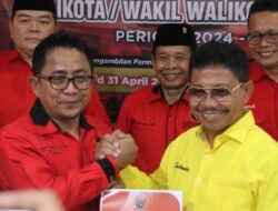 Pilkada 2024 Kota Tangerang, Sachrudin Ambil Formulir di DPC PDI Perjuangan