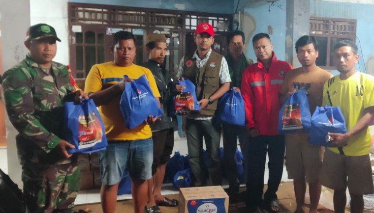 BPBD Tangerang Salurkan Bantuan ke 427 KK Terdampak Banjir