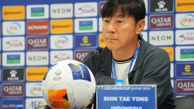 Shin Tae-yong Optimistis Garuda Muda Lolos ke Olimpiade 2024