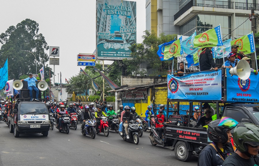 Total 3.000 Buruh Tangerang Peringati May Day ke Jakarta