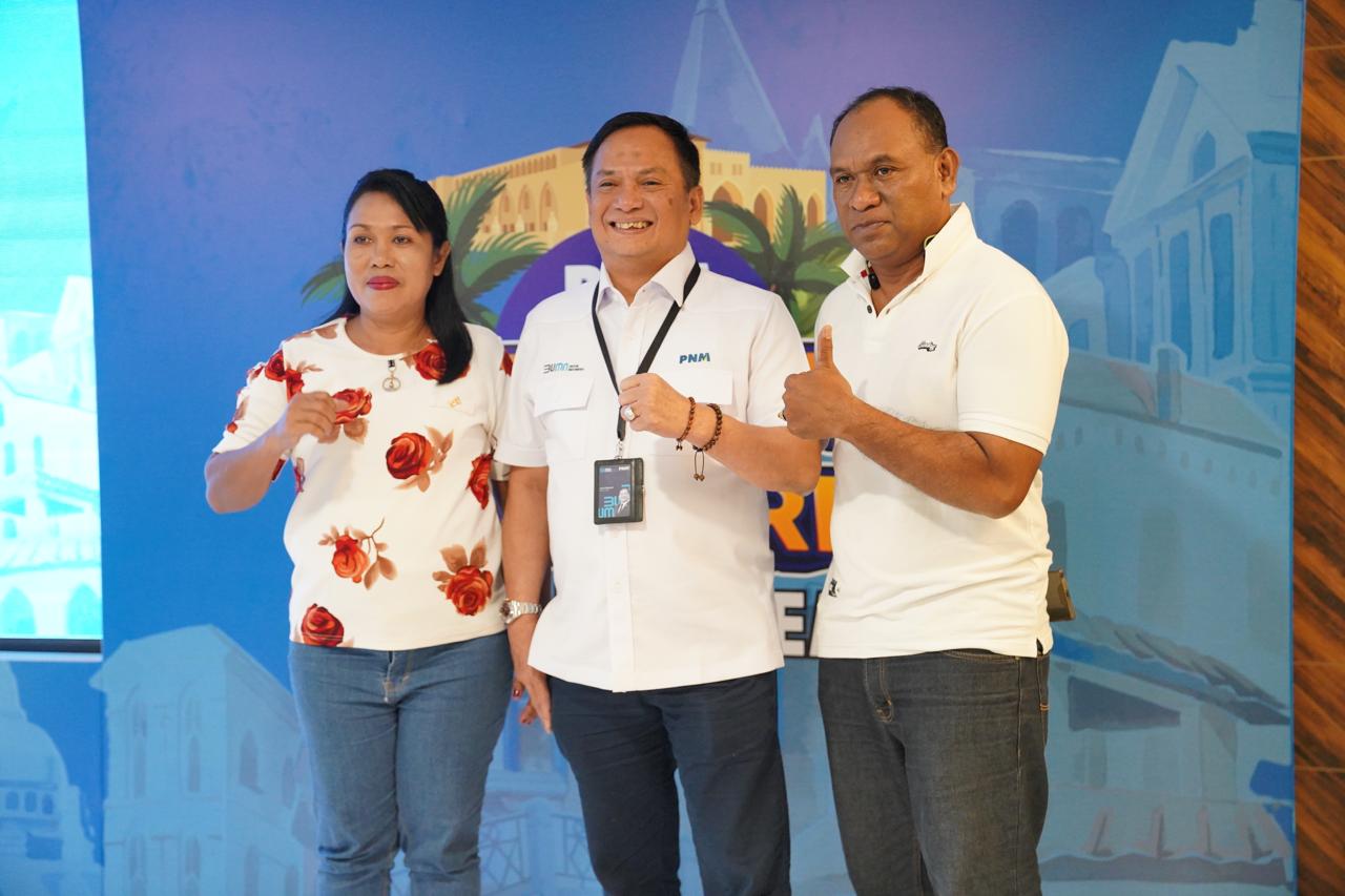 Feby  Longgo, Ketua Kelompok Mekaar Merasa Beruntung Usaha Semakin Maju Dan Bisa Membantu Sesama