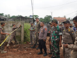 Ganggu Kenyamanan Warga, Satpol PP Segel Aktivitas Kupasan Tanah di Tigaraksa