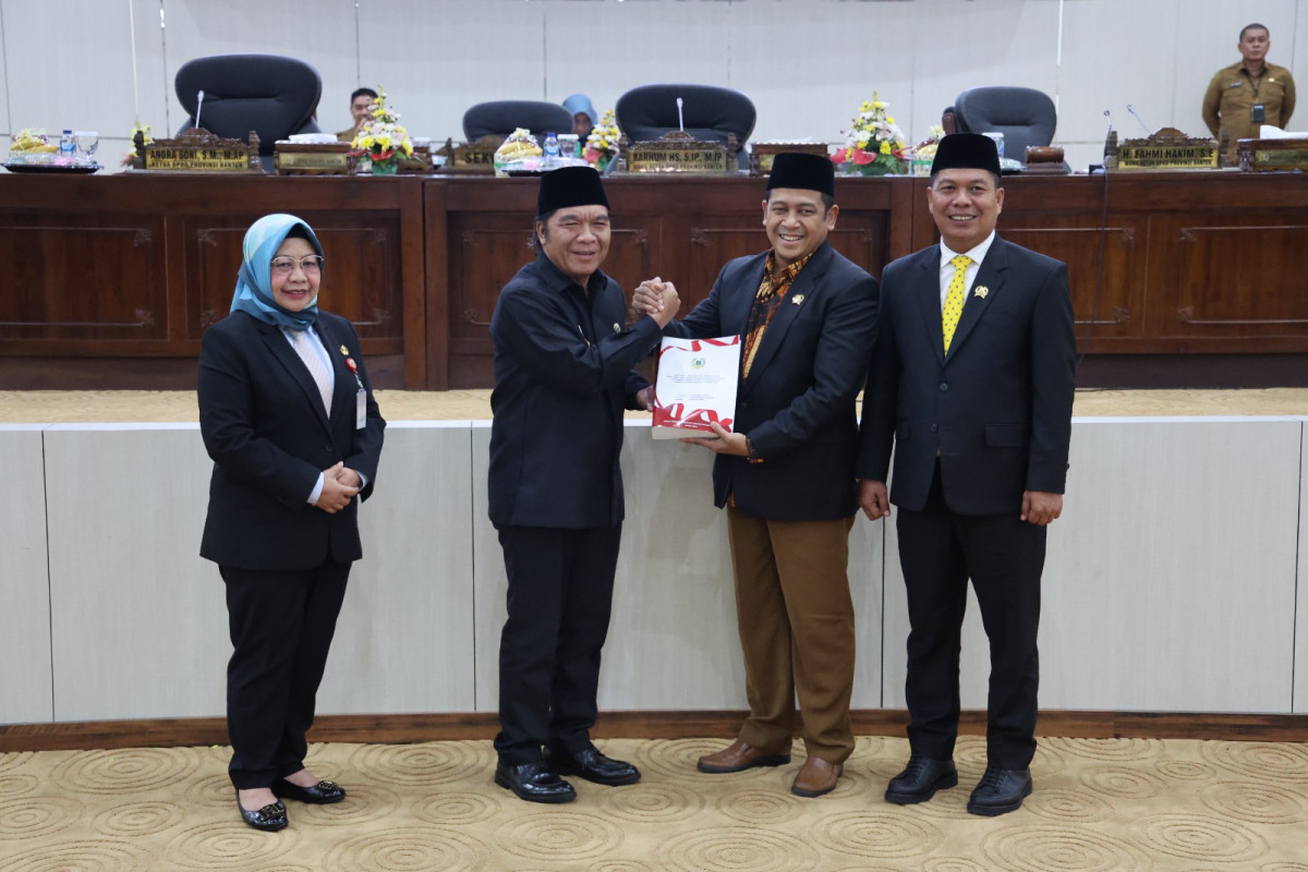 Capaian Target RPKD Banten dalam Kategori Sangat Tinggi