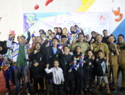 Cabor Panjat Tebing Kota Tangerang Sumbang 6 Medali Emas di POPDA XI Banten