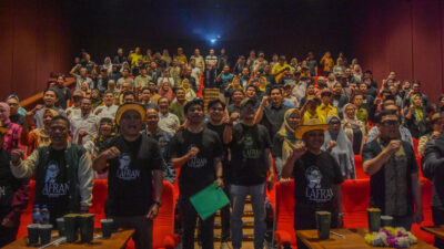1.000 Kader Keluarga Besar HMI dan KAHMI di Banten Nobar Film Lafran