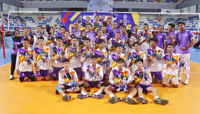 Tim Voli Putera Kabupaten Tangerang Rebut Medali Emas di POPDA Banten