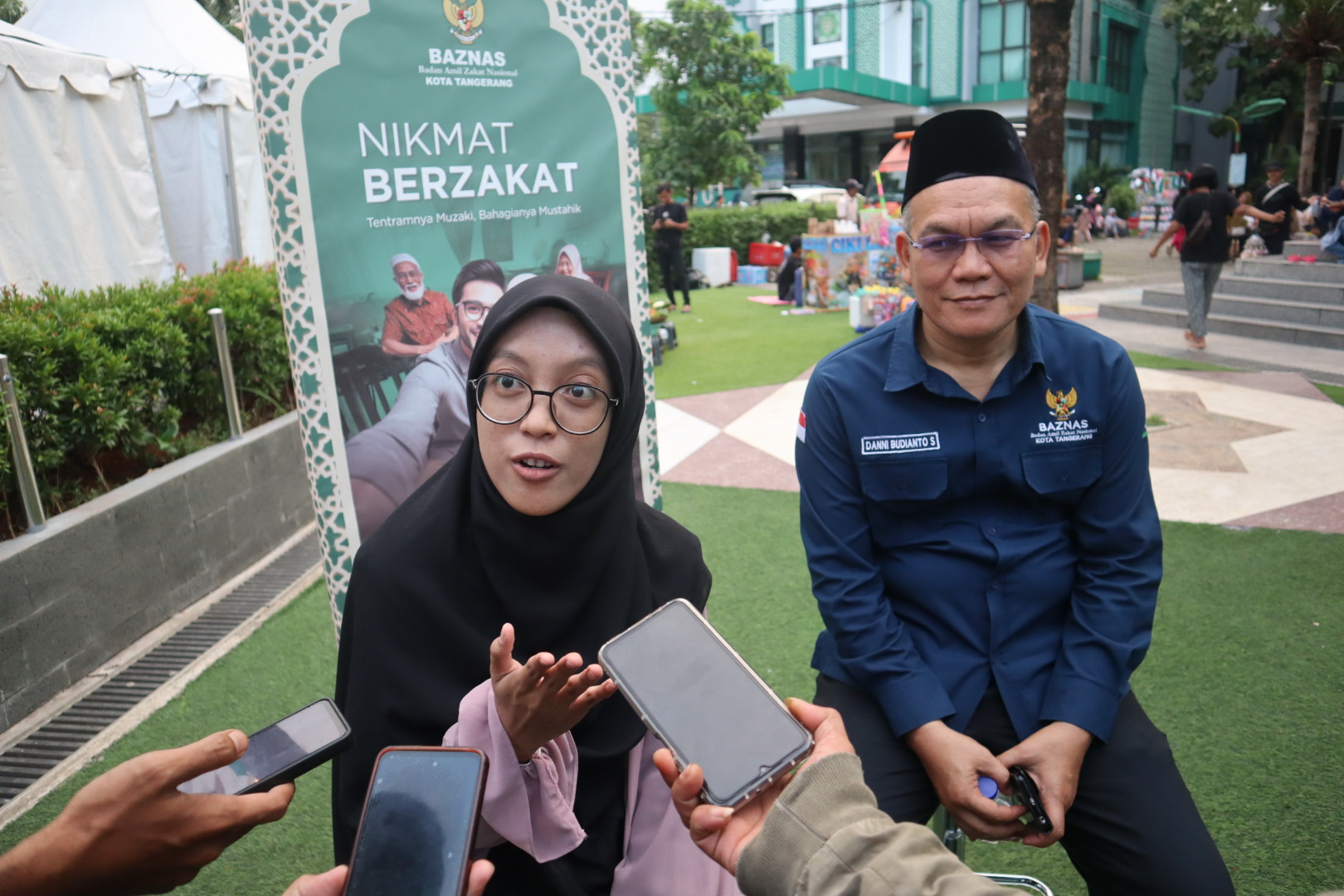 Baznas Kota Tangerang Ulas Kisah Sukses Penerima Beasiswa