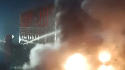 Polisi: Ada satu korban dalam kebakaran mobil di Tol Tangerang