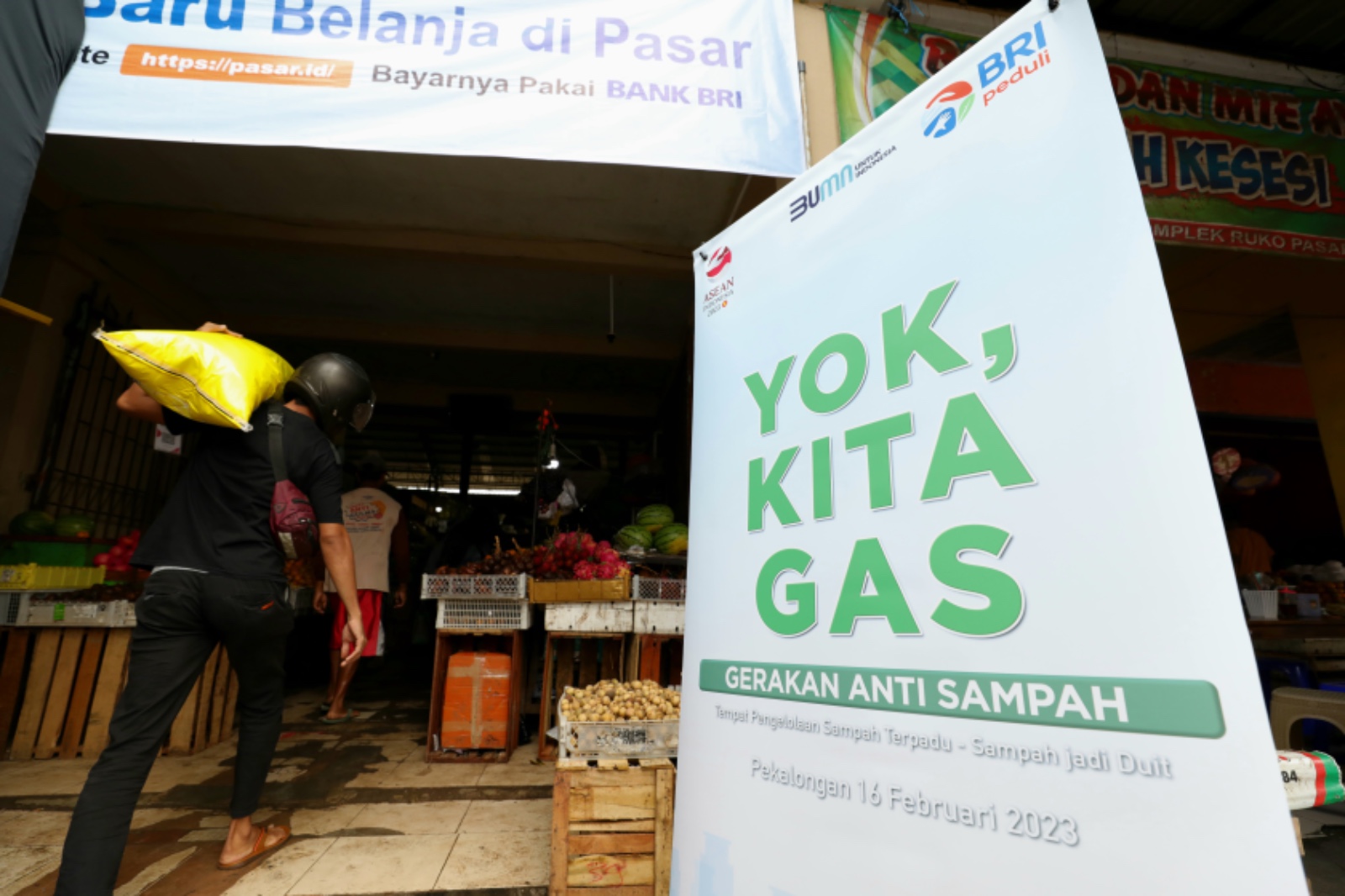 Program BRI Peduli “Yok Kita Gas” Wujudkan Indonesia Bebas Sampah