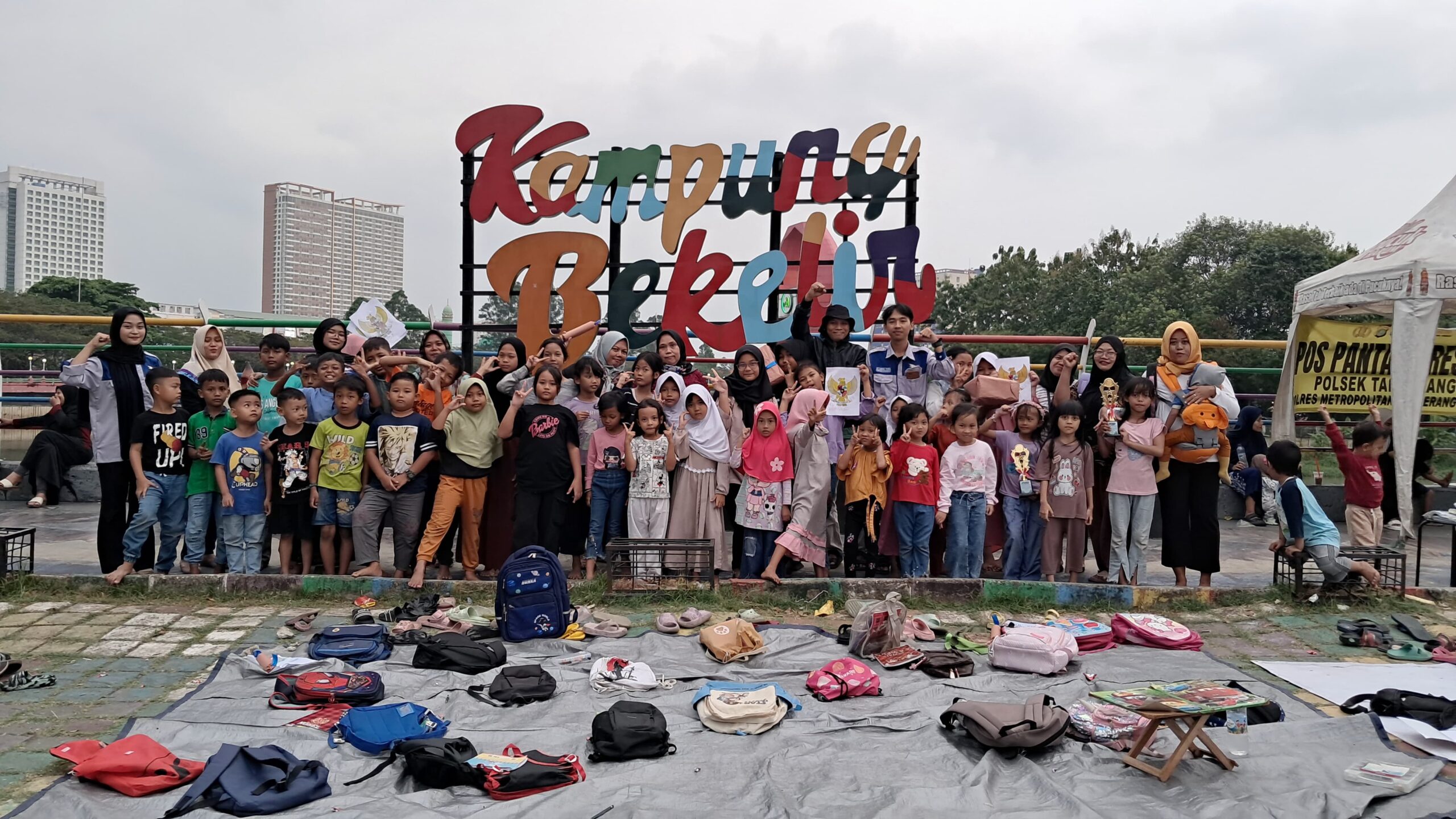 BEM Yatsi Madani Beri Pendidikan Pancasila ke Anak-Anak Kampung Bekelir