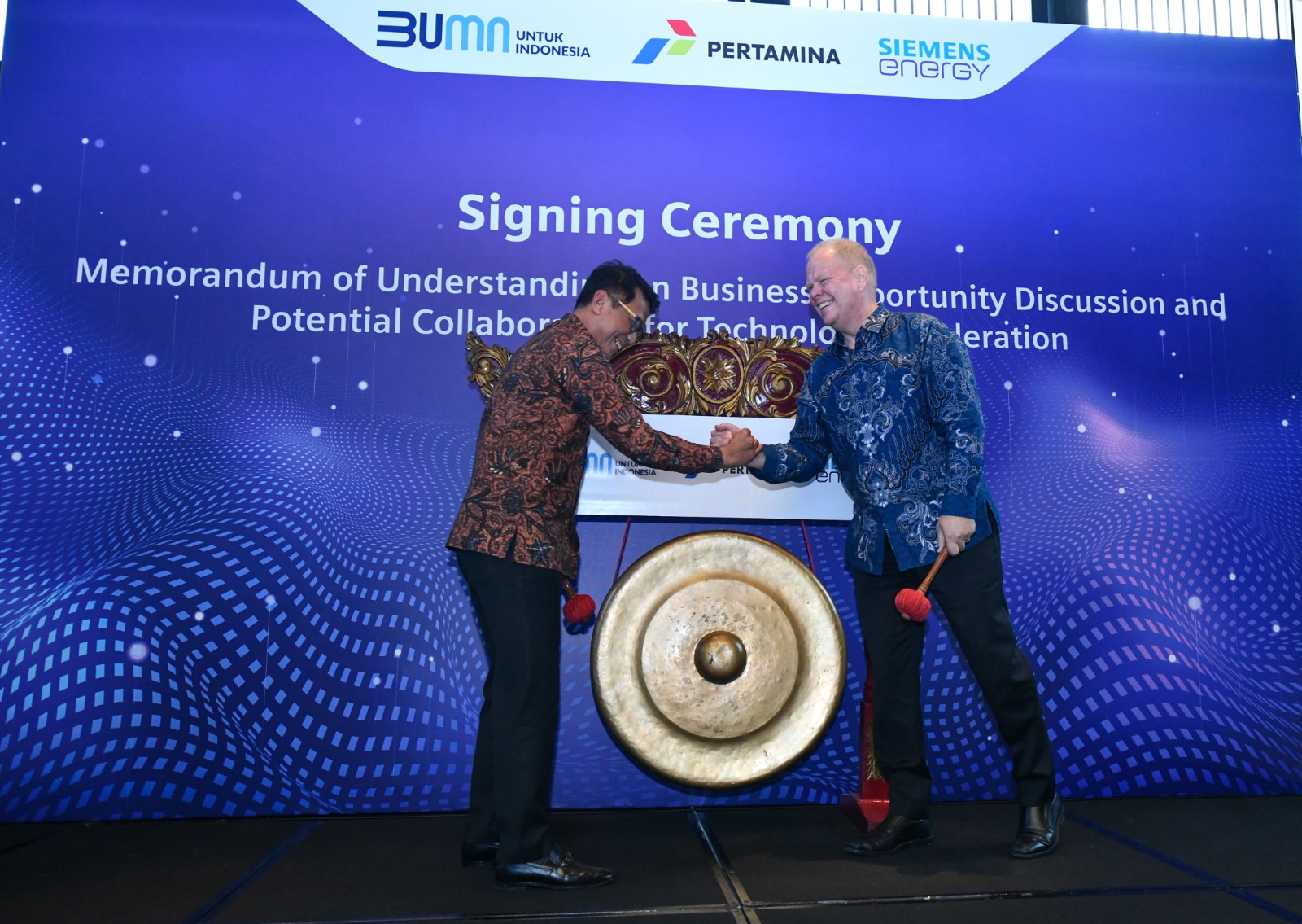 Pertamina-Siemens Energy Siap Wujudkan Transisi Energi Berkelanjutan